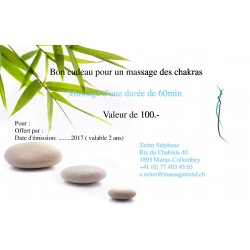 Bon massage des chakras