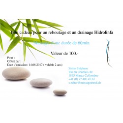 Bon pour un Reboutage et drainage Hidrolinfa